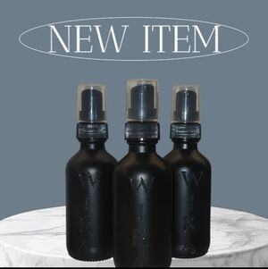 Matte Black Spray Bottle